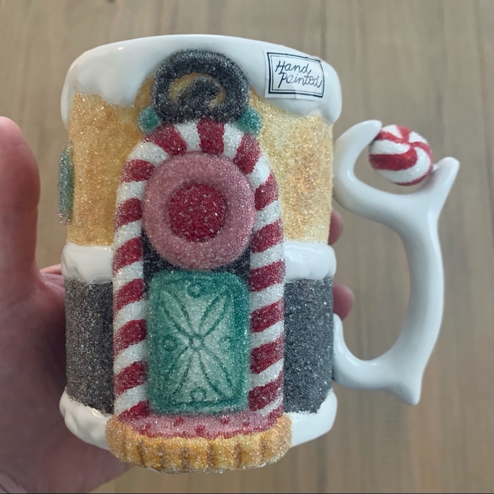 Department 56 Sugar Gingerbread Spinner Mug Holiday Christmas